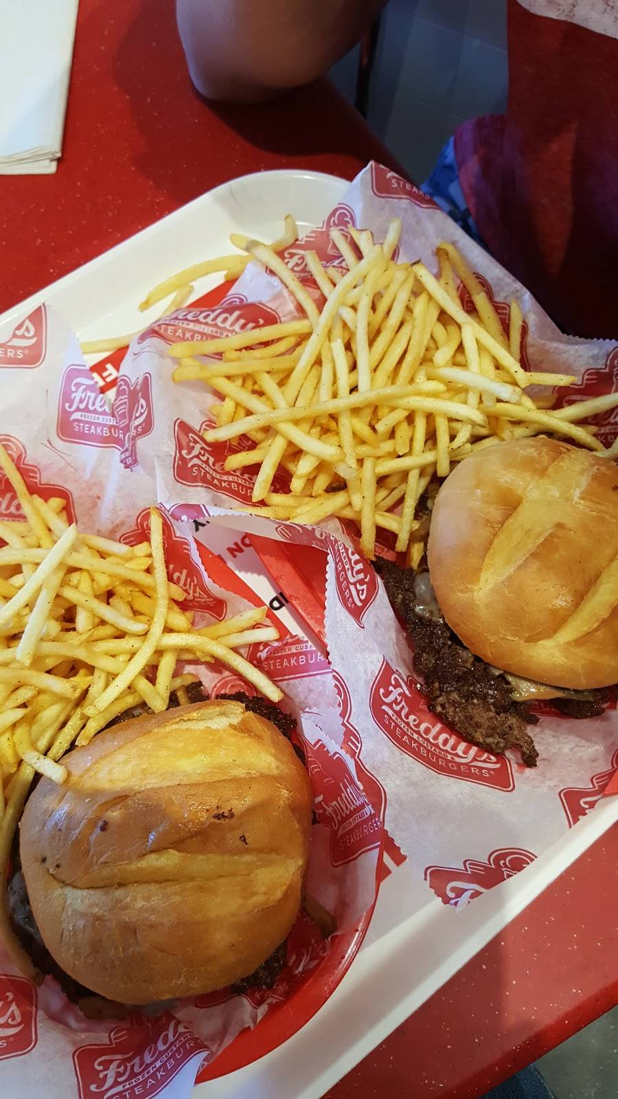 Freddys Frozen Custard & Steakburgers | restaurant | 24433 Interstate 10 Frontage Rd Suite 100, Katy, TX 77494, USA | 2813942002 OR +1 281-394-2002