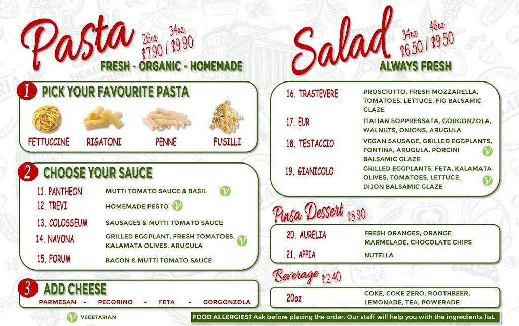 The Original Pinsaria | restaurant | 211 N Veterans Pkwy, Bloomington, IL 61704, USA | 3098261822 OR +1 309-826-1822