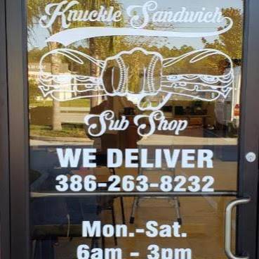 Knuckle Sandwich Sub Shop | restaurant | 4490 US-1 Suite 101, Bunnell, FL 32110, USA | 3862638232 OR +1 386-263-8232