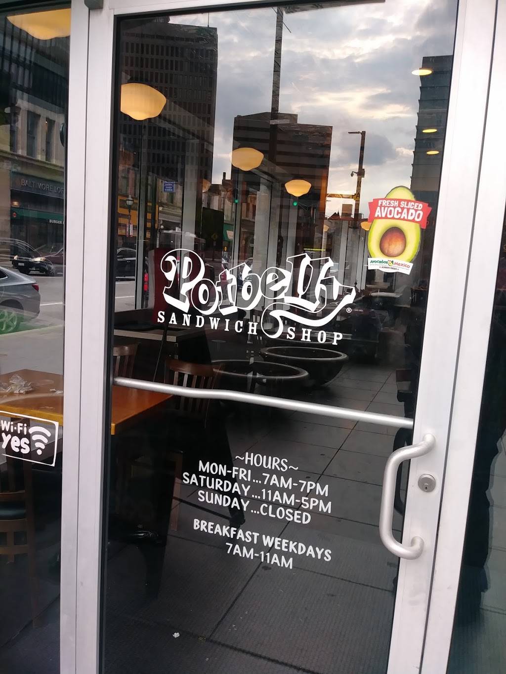 Potbelly Sandwich Shop | restaurant | 1 N Charles St Suite No. Lobby 3, Baltimore, MD 21201, USA | 6672192578 OR +1 667-219-2578