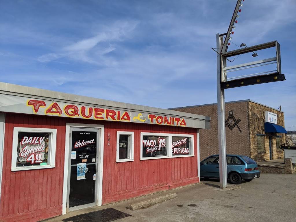 Taqueria Tonita | restaurant | 301 W Main St, Huntsville, AR 72740, USA | 4797381049 OR +1 479-738-1049
