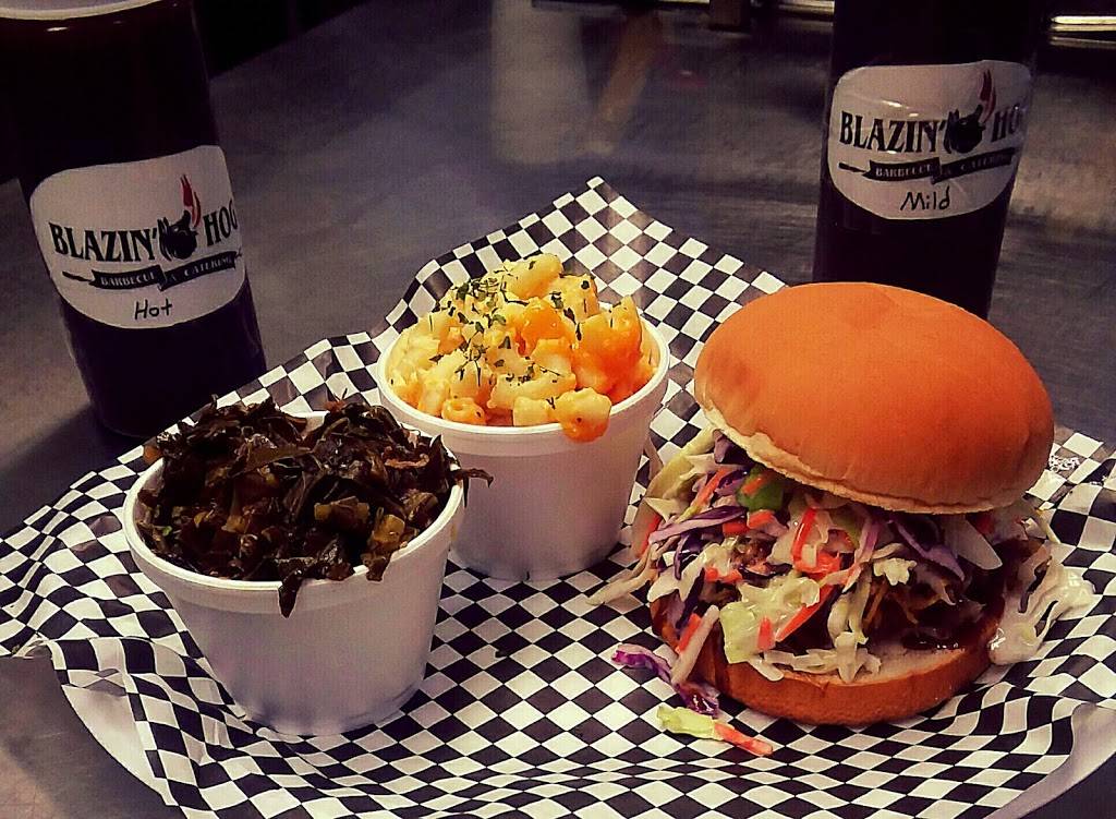 Blazin Hog BBQ | restaurant | 202 Greenridge Dr, Nashville, GA 31639, USA | 2295990064 OR +1 229-599-0064