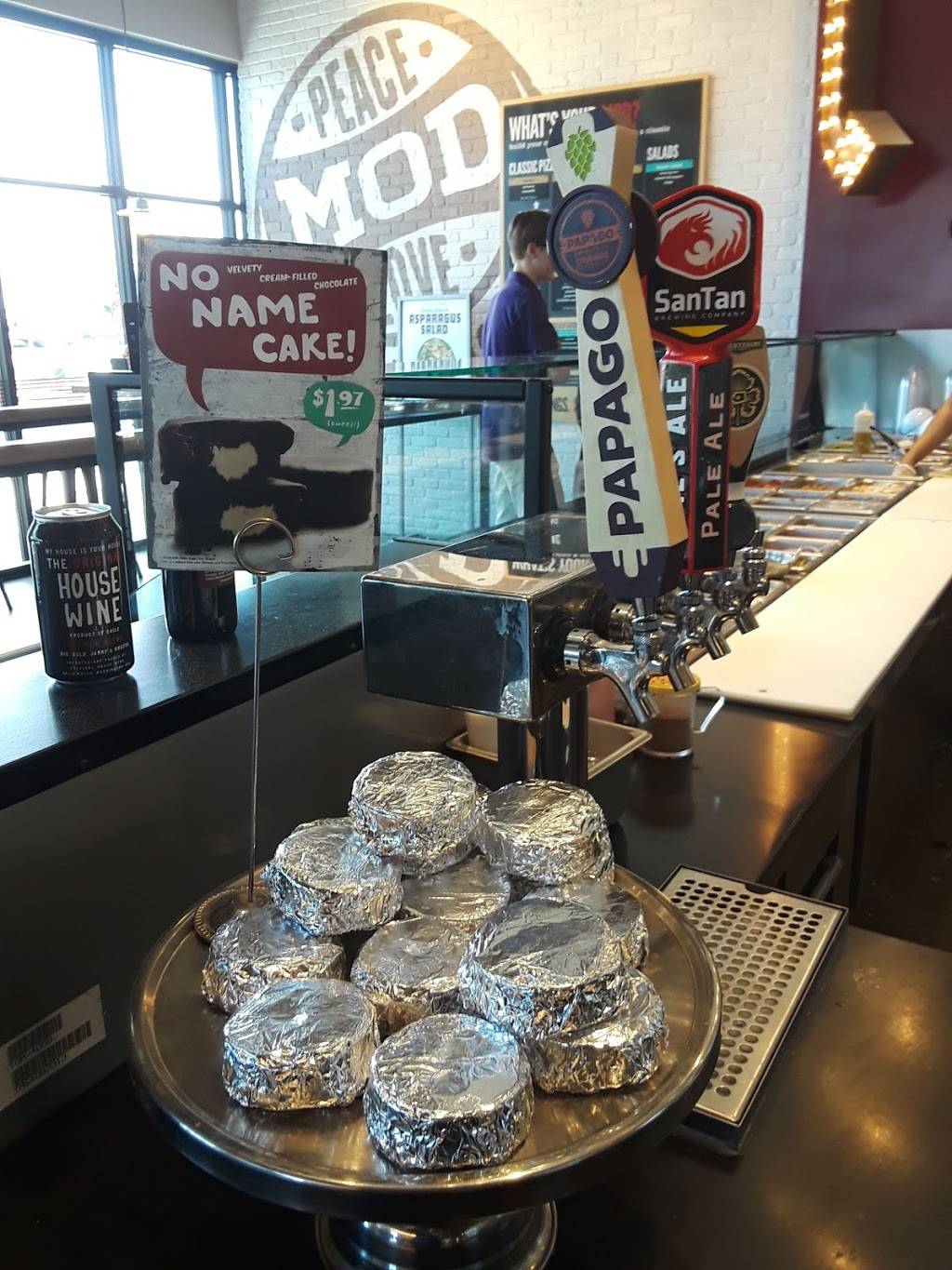 MOD Pizza | restaurant | 830 W Warner Rd, Gilbert, AZ 85233, USA | 6023135666 OR +1 602-313-5666