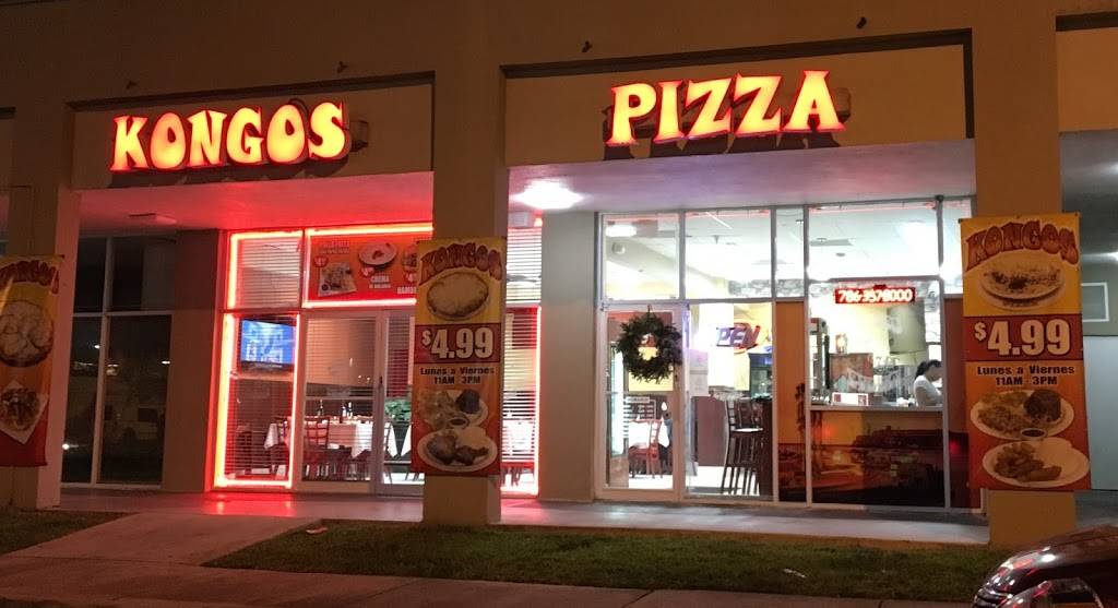 Kongos Pizza | restaurant | 240 E 1st Ave #123, Hialeah, FL 33010, USA | 7863378000 OR +1 786-337-8000
