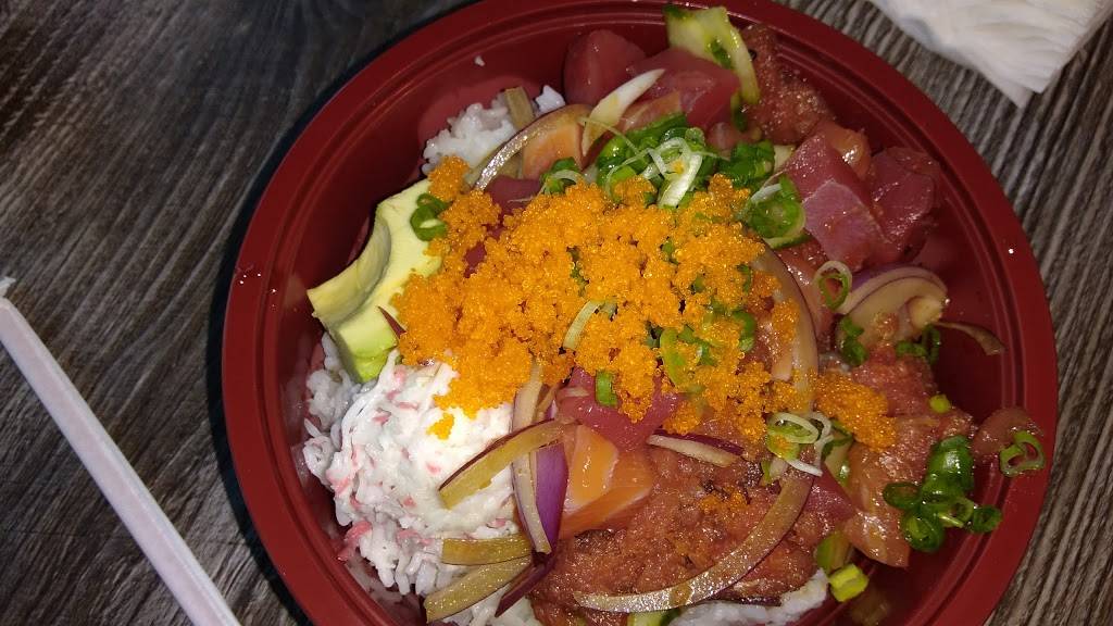 Poke Town Sushi + Seafood Bar | restaurant | 1450 El Camino Real, Tustin, CA 92780, USA | 7148843035 OR +1 714-884-3035