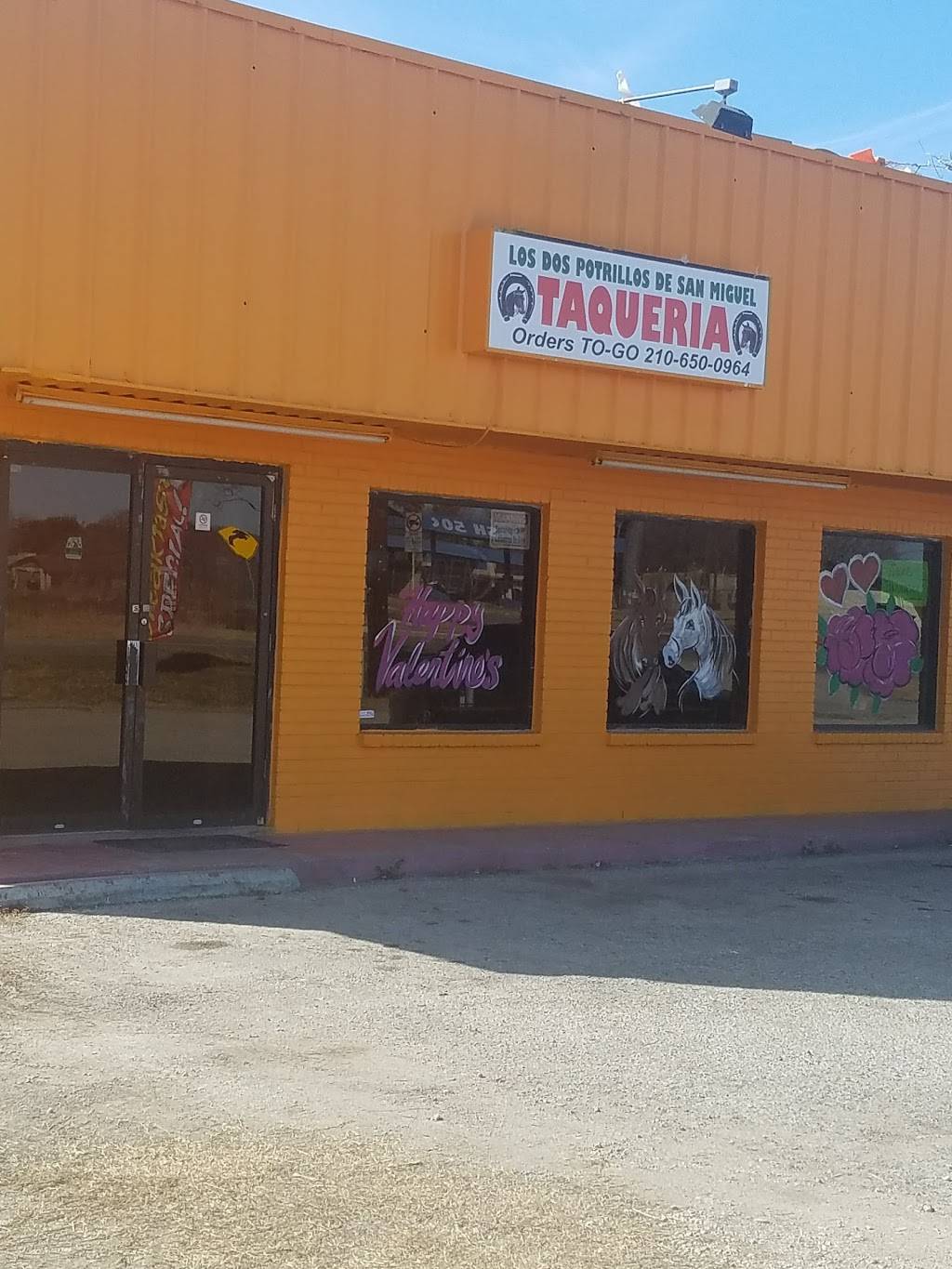 TAQUERIA LOS DOS POTRILLOS DE SAN MIGUEL | restaurant | 7030 Branching Ct, San Antonio, TX 78239, USA | 2106500964 OR +1 210-650-0964