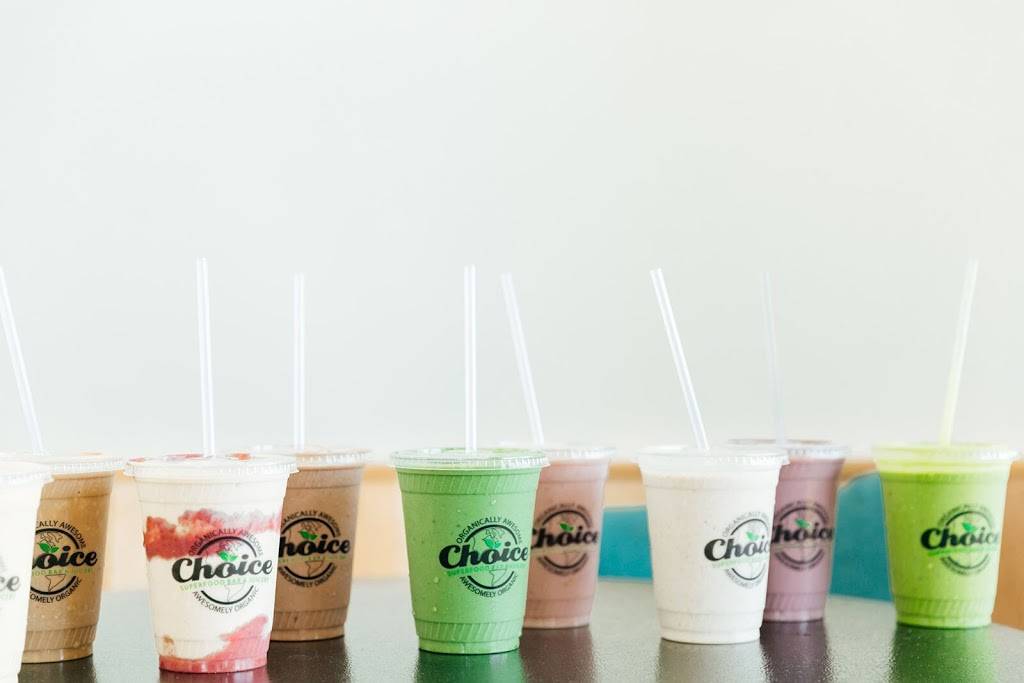 choice juicery | cafe | 5631 Palmer Way A, Carlsbad, CA 92010, USA | 7606835008 OR +1 760-683-5008