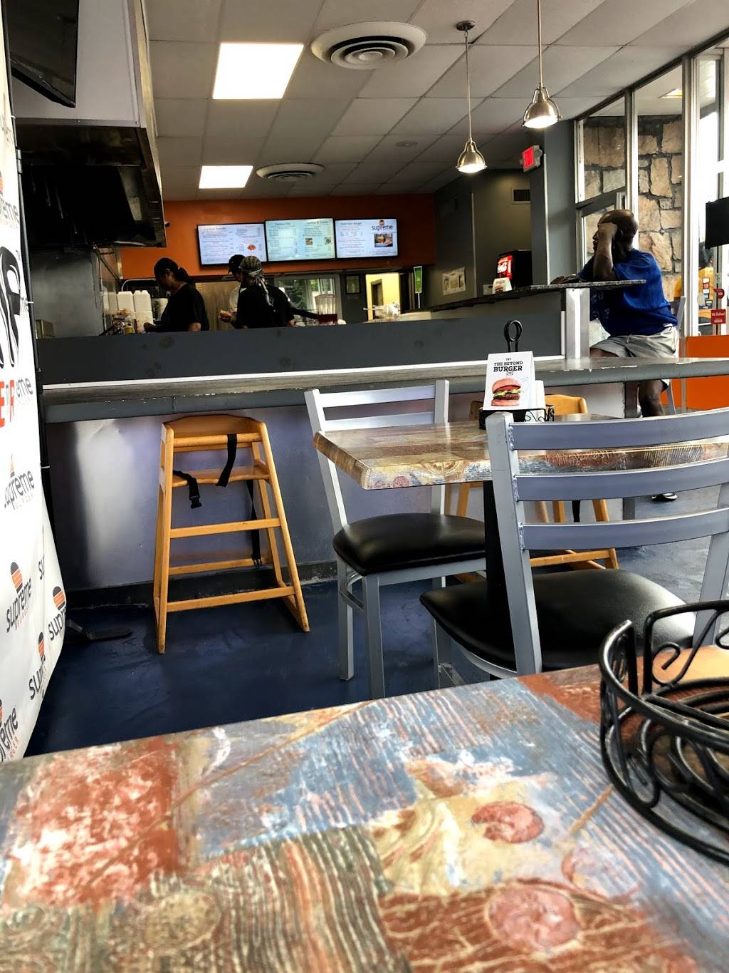 Supreme Burger | restaurant | 1827 Columbia Dr suite a, Decatur, GA 30032, USA | 4042888988 OR +1 404-288-8988