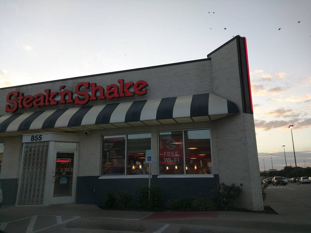 Steak n Shake | restaurant | 855 TX-121, Lewisville, TX 75067, USA | 2144888000 OR +1 214-488-8000