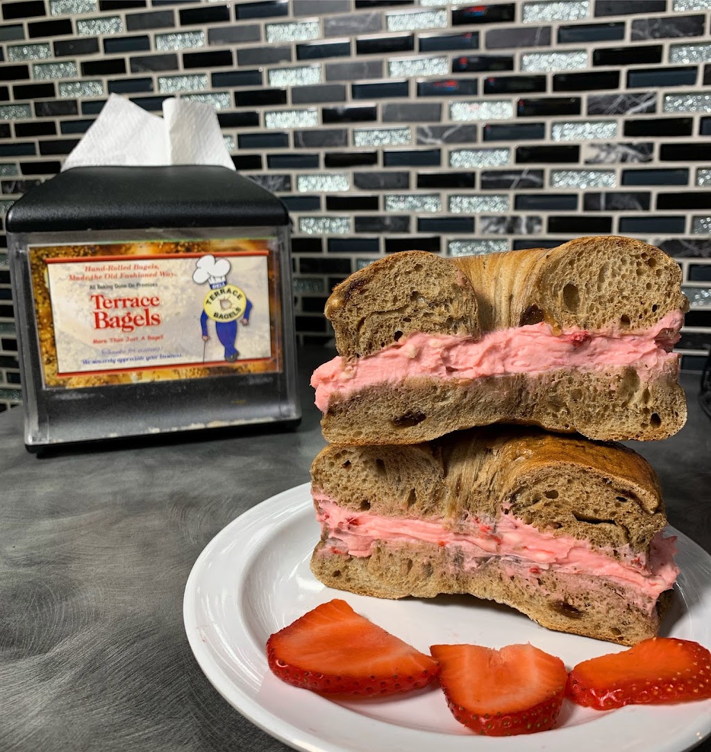 Terrace Bagels & Cafe | bakery | 3681 US-9, Freehold Township, NJ 07728, USA | 7327612288 OR +1 732-761-2288