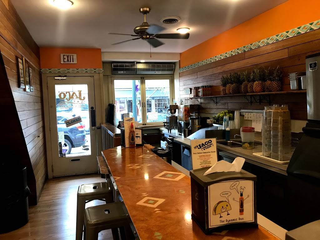 Jaco Juice & Taco Bar | restaurant | 8 W Gay St, West Chester, PA 19380, USA | 6104364177 OR +1 610-436-4177