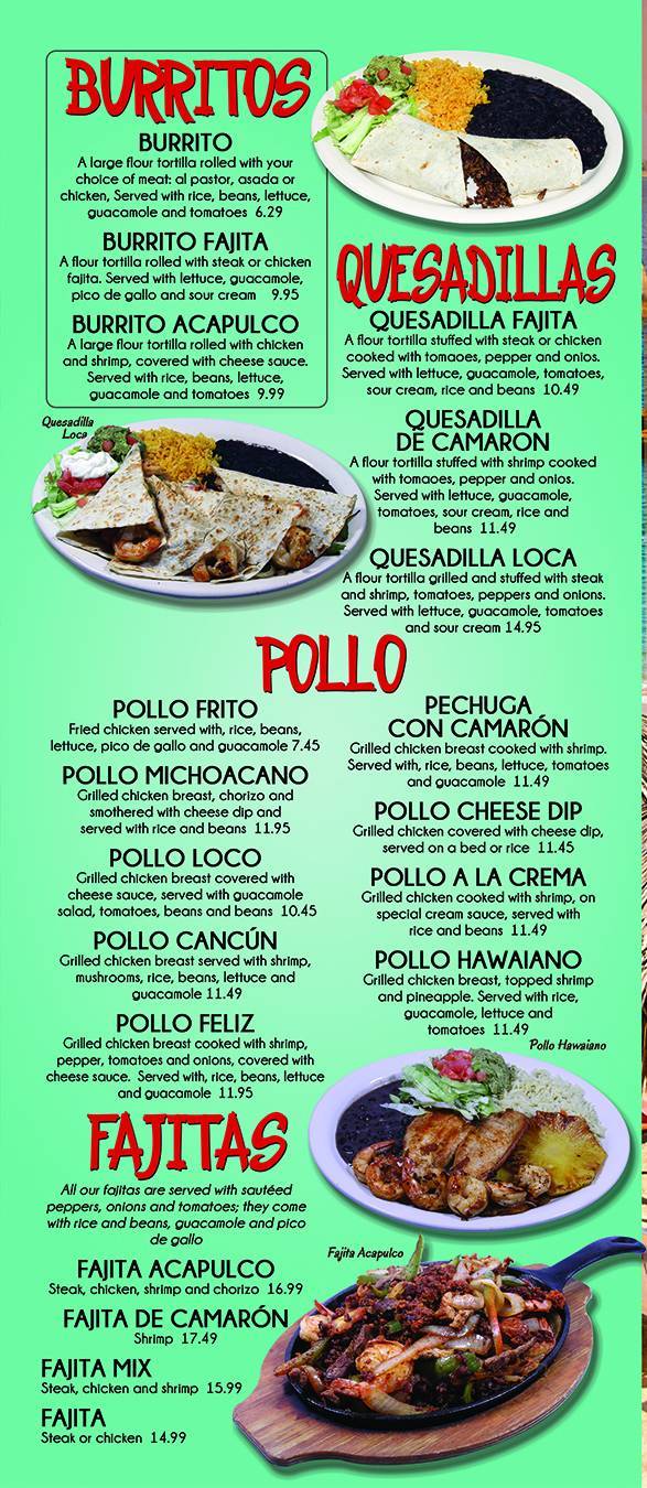 Acapulco Comida Mexicana | restaurant | 6225 Winner Rd, Kansas City, MO 64127, USA | 8169979046 OR +1 816-997-9046