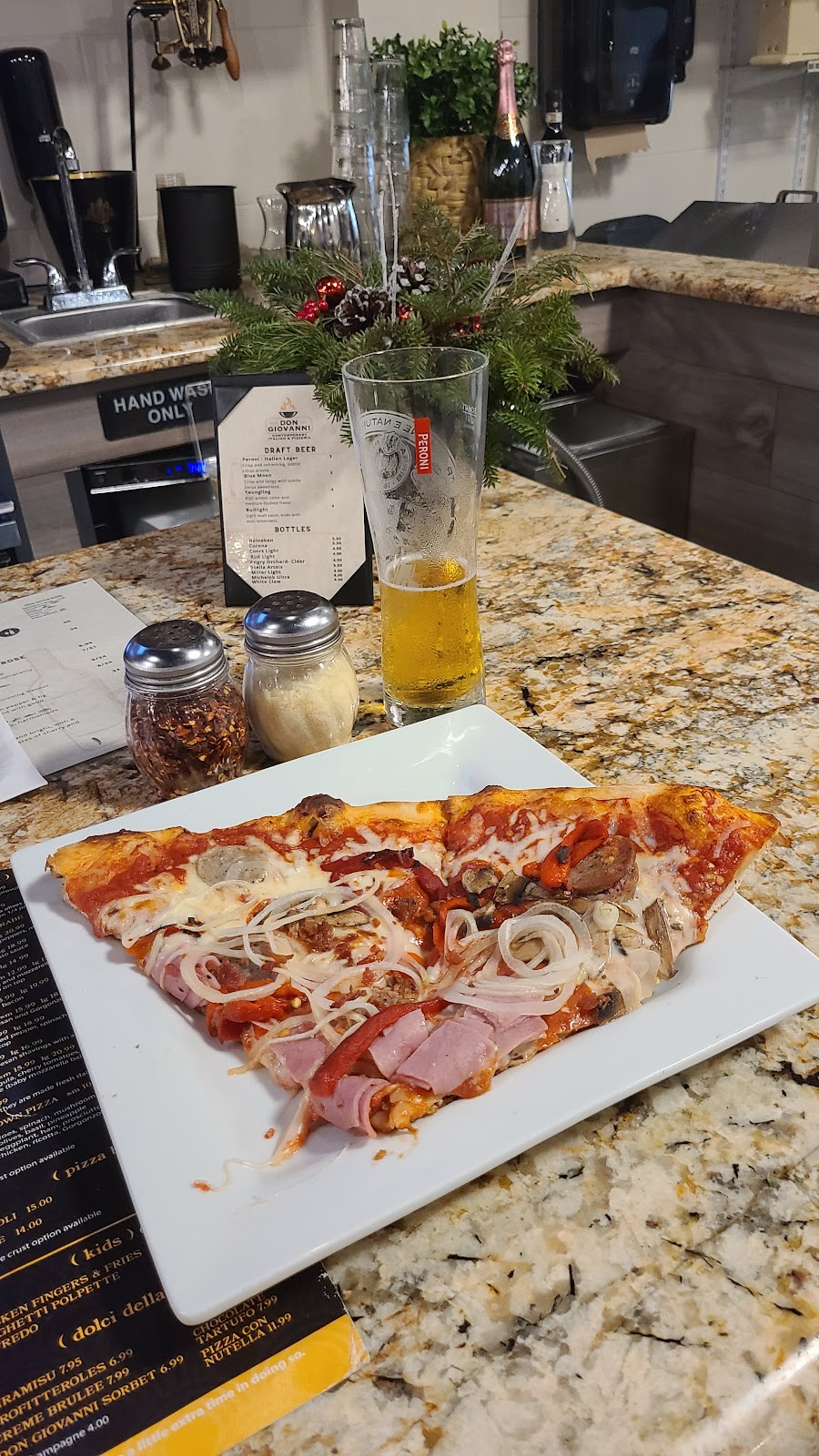 Don Giovanni Contemporary Italian and Pizzeria | restaurant | 1633 Taylor Rd suite 5, Port Orange, FL 32128, USA | 3864926945 OR +1 386-492-6945