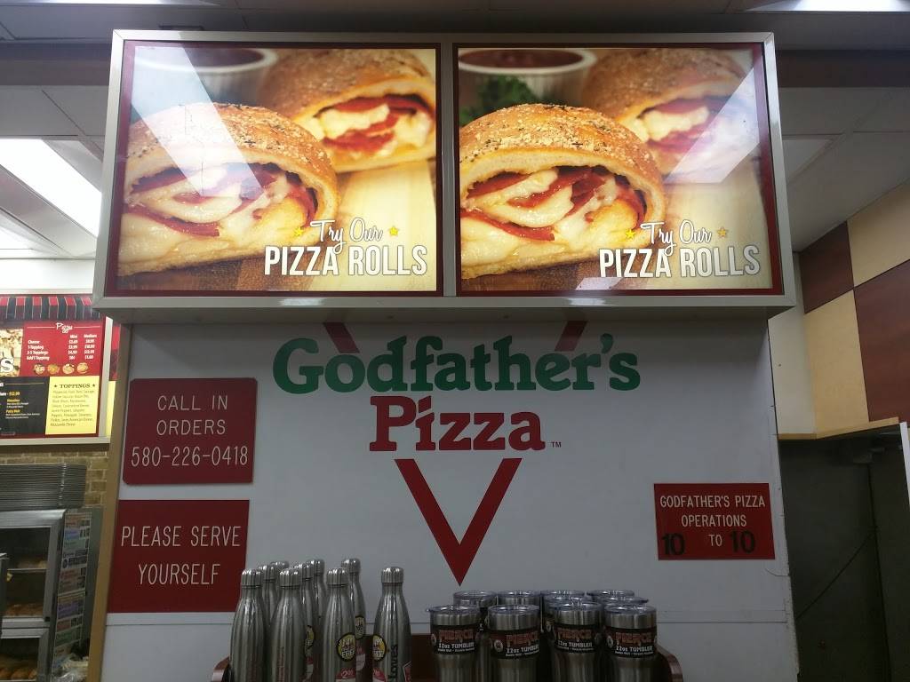 Godfathers Pizza Express | meal delivery | 9027, 3201 12th Ave NW, Ardmore, OK 73401, USA | 5802260973 OR +1 580-226-0973