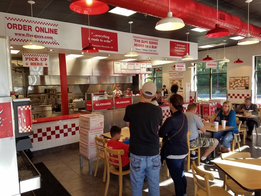 Five Guys | meal takeaway | 85 Faunce Corner Mall Rd, North Dartmouth, MA 02747, USA | 5088585030 OR +1 508-858-5030