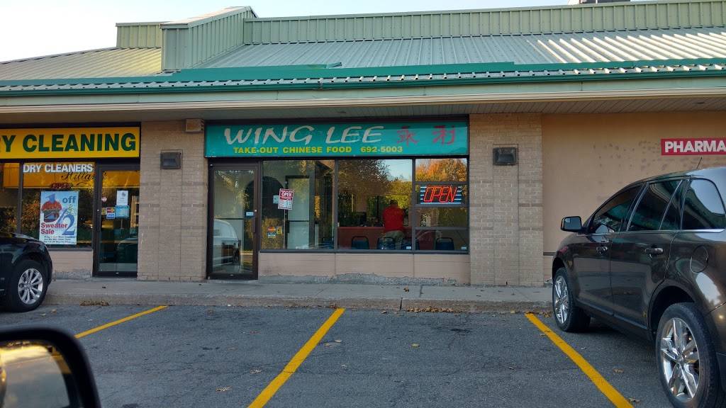 Wing Lee Take Out | restaurant | 990 River Rd, Manotick, ON K4M 1B9, Canada | 6136921989 OR +1 613-692-1989