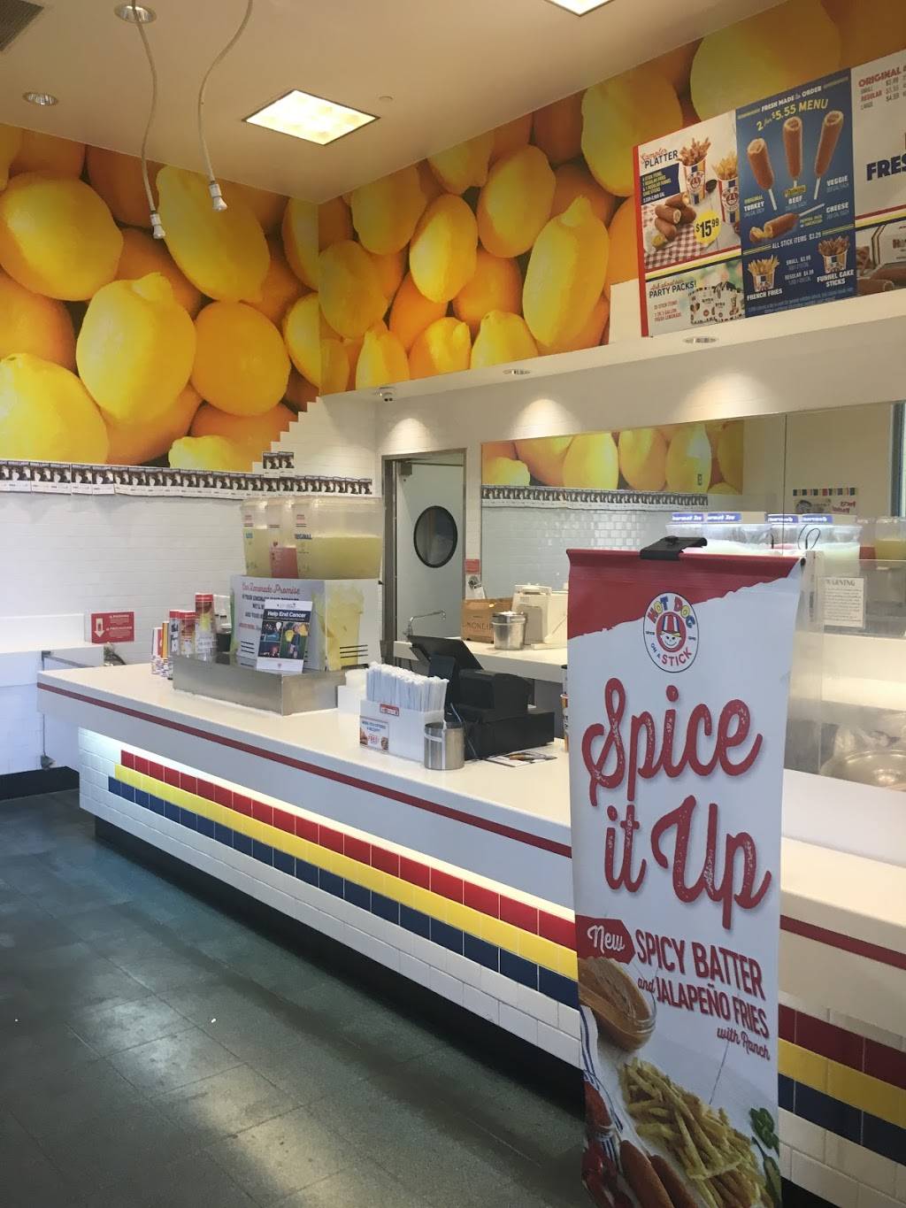 Hot Dog on a Stick | restaurant | 2015 Birch Road Sp. #503, Chula Vista, CA 91915, USA | 6193974384 OR +1 619-397-4384