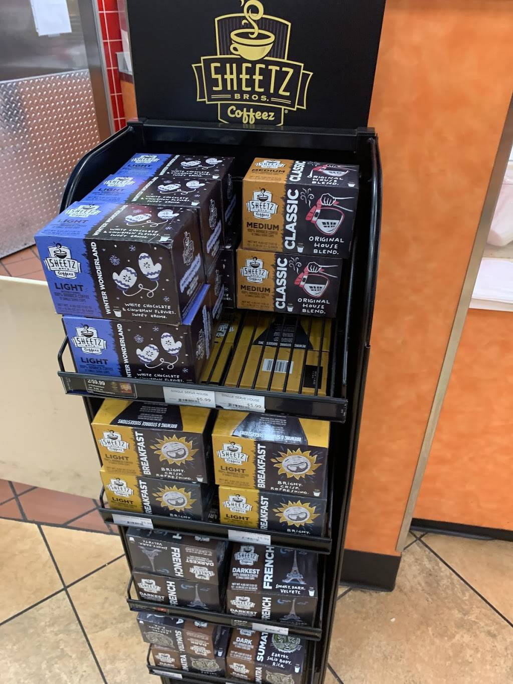 Sheetz #515 | cafe | 4599 Library Rd, Bethel Park, PA 15102, USA | 4128334699 OR +1 412-833-4699