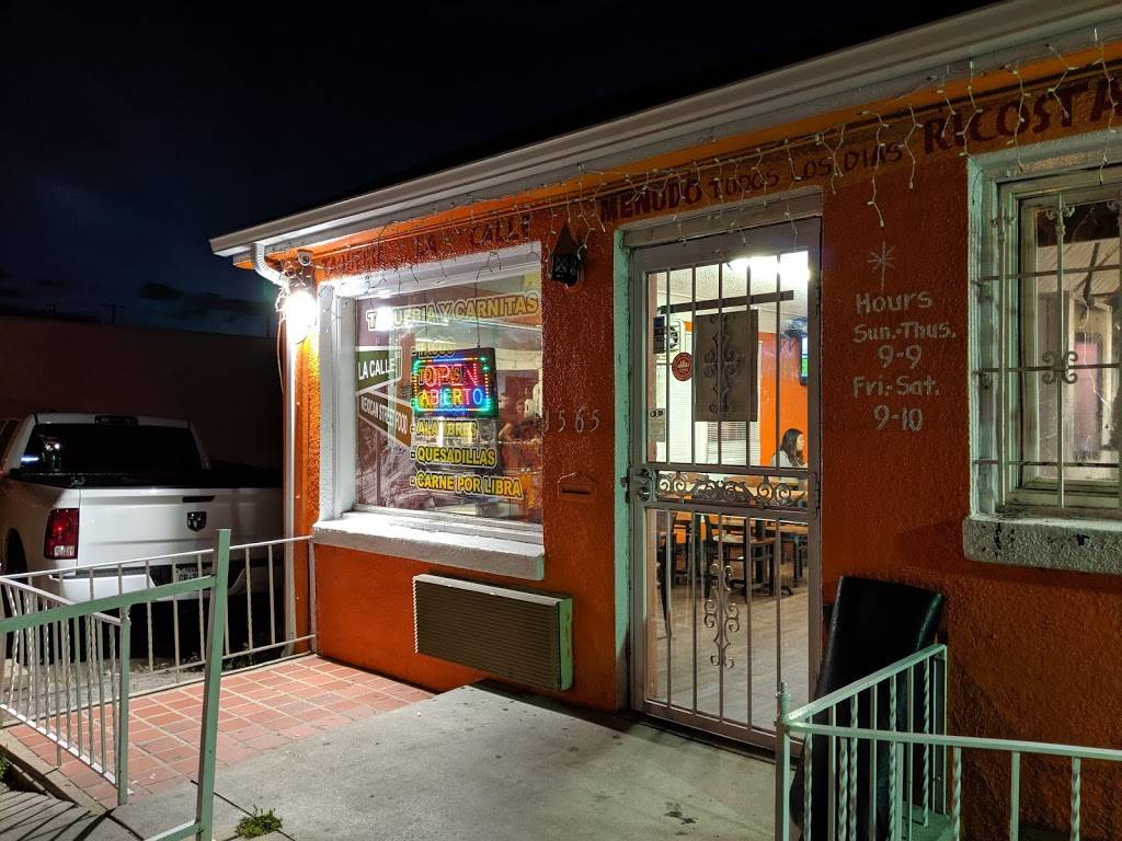 La Calle Taqueria Y Carnitas | restaurant | 1565 W Alameda Ave, Denver, CO 80223, USA | 7205836586 OR +1 720-583-6586