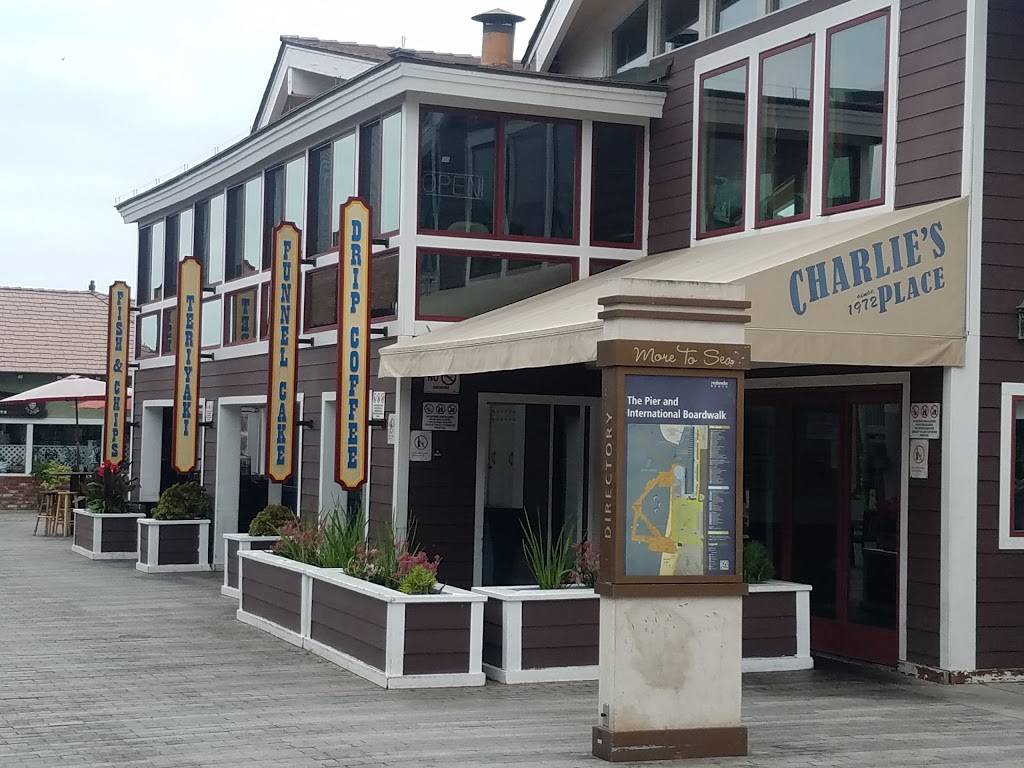 Charlies Place | restaurant | 200 Fishermans Wharf, Redondo Beach, CA 90277, USA | 3103722567 OR +1 310-372-2567