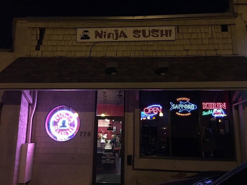 Ninja Sushi | restaurant | 770 Lincoln Way, Auburn, CA 95603, USA | 5308871243 OR +1 530-887-1243