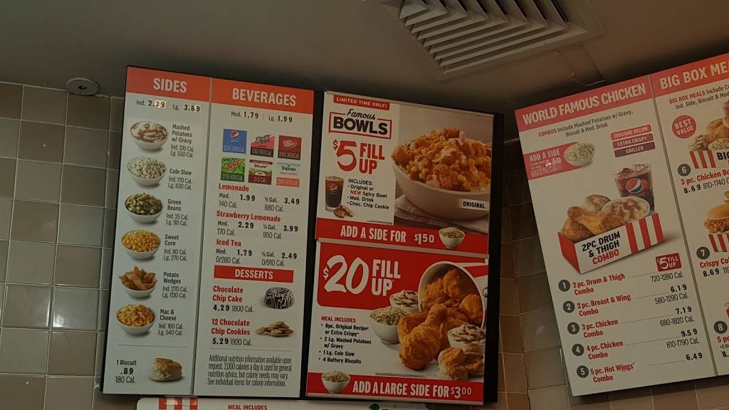 KFC | meal takeaway | US-130, Burlington, NJ 08016, USA | 6093862680 OR +1 609-386-2680