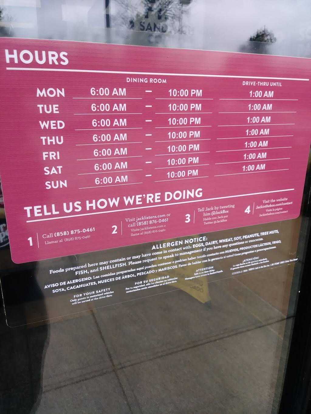 Jack in the Box | restaurant | 7950 Research Forest Dr, The Woodlands, TX 77382, USA | 2813676931 OR +1 281-367-6931