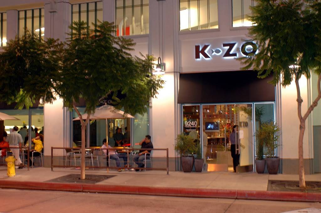 K-ZO | restaurant | 9240 Culver Blvd, Culver City, CA 90232, USA | 3102028890 OR +1 310-202-8890
