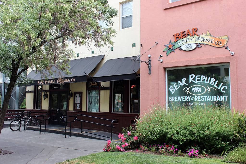 Bear Republic Brewing Co | restaurant | 345 Healdsburg Ave, Healdsburg, CA 95448, USA | 7074332337 OR +1 707-433-2337