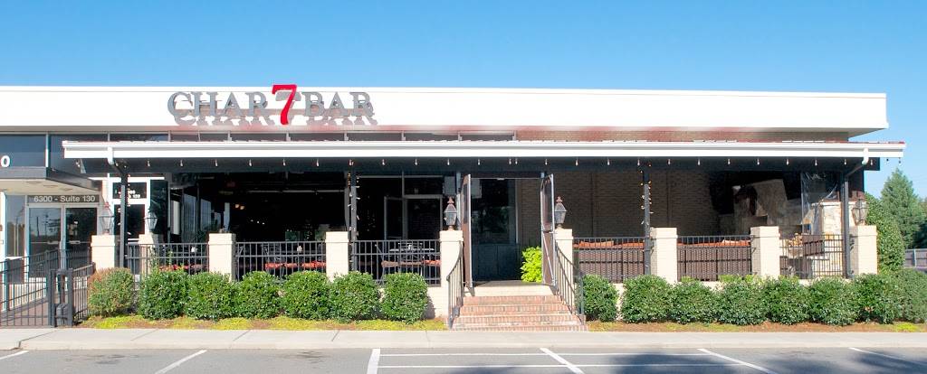 Char Bar No.7 | restaurant | 6300 Carmel Rd, Charlotte, NC 28226, USA | 7045404722 OR +1 704-540-4722