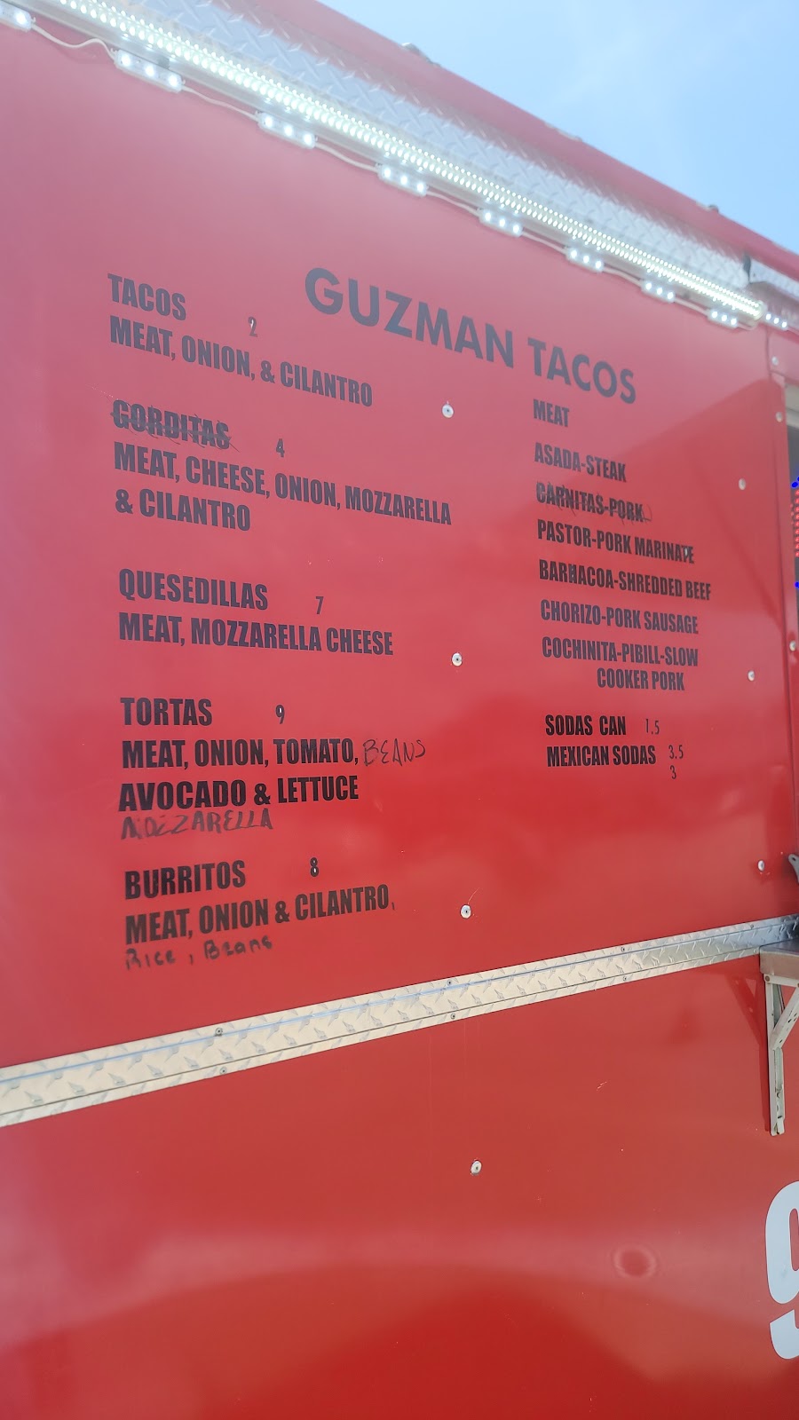Guzman Taco Truck | restaurant | 15050 S Memorial Dr, Bixby, OK 74008, USA | 9188059435 OR +1 918-805-9435