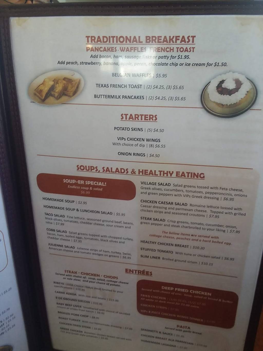 Vips | restaurant | 515 N Vermilion St, Danville, IL 61832, USA | 2174421500 OR +1 217-442-1500