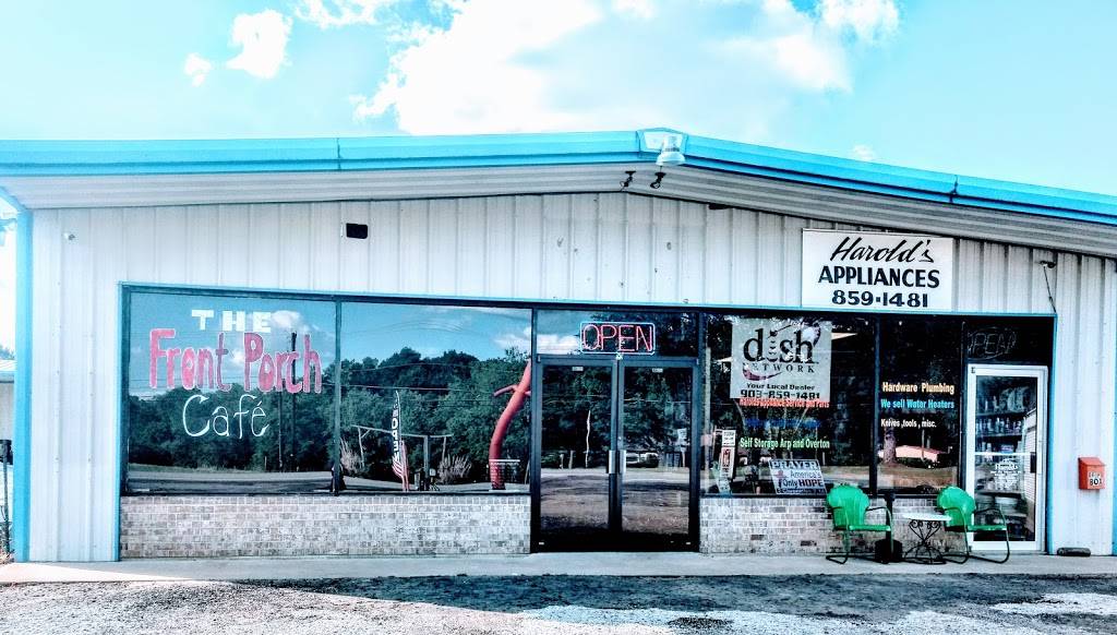The Front Porch Cafe | restaurant | 509 E Longview St, Arp, TX 75750, USA | 9038592494 OR +1 903-859-2494