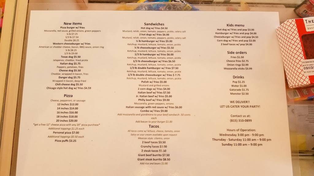 G Dogs | restaurant | 303 N Main St, Ohio, IL 61349, USA | 8153100899 OR +1 815-310-0899