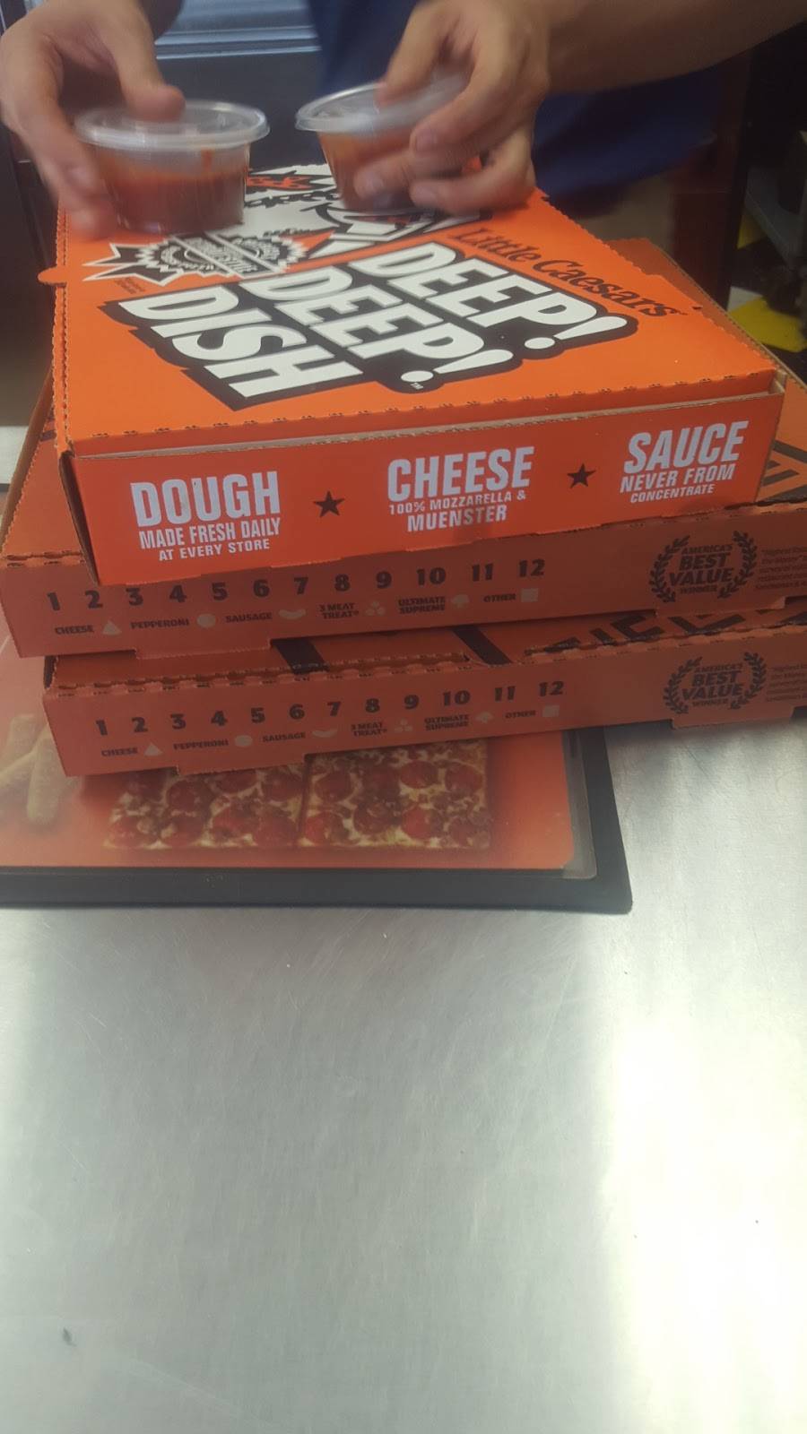 Little Caesars Pizza | meal takeaway | 1840 Lee Trevino Dr, El Paso, TX 79936, USA | 9155944016 OR +1 915-594-4016