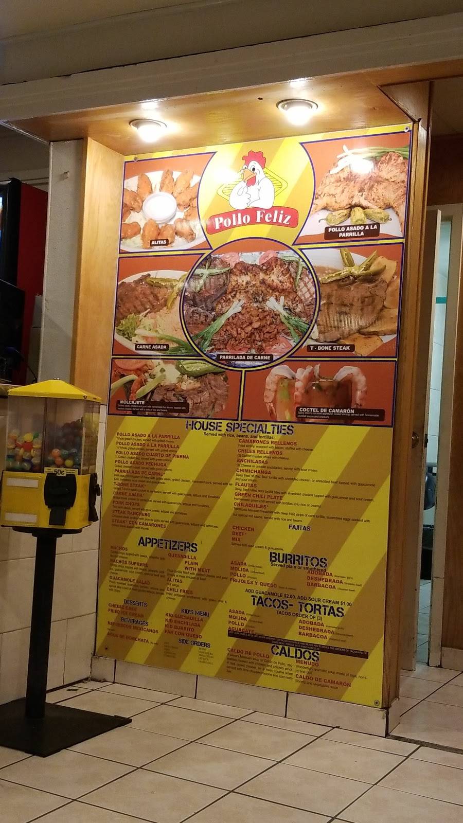 Pollo Feliz | restaurant | 2523 8th Ave, Greeley, CO 80631, USA | 9703780158 OR +1 970-378-0158