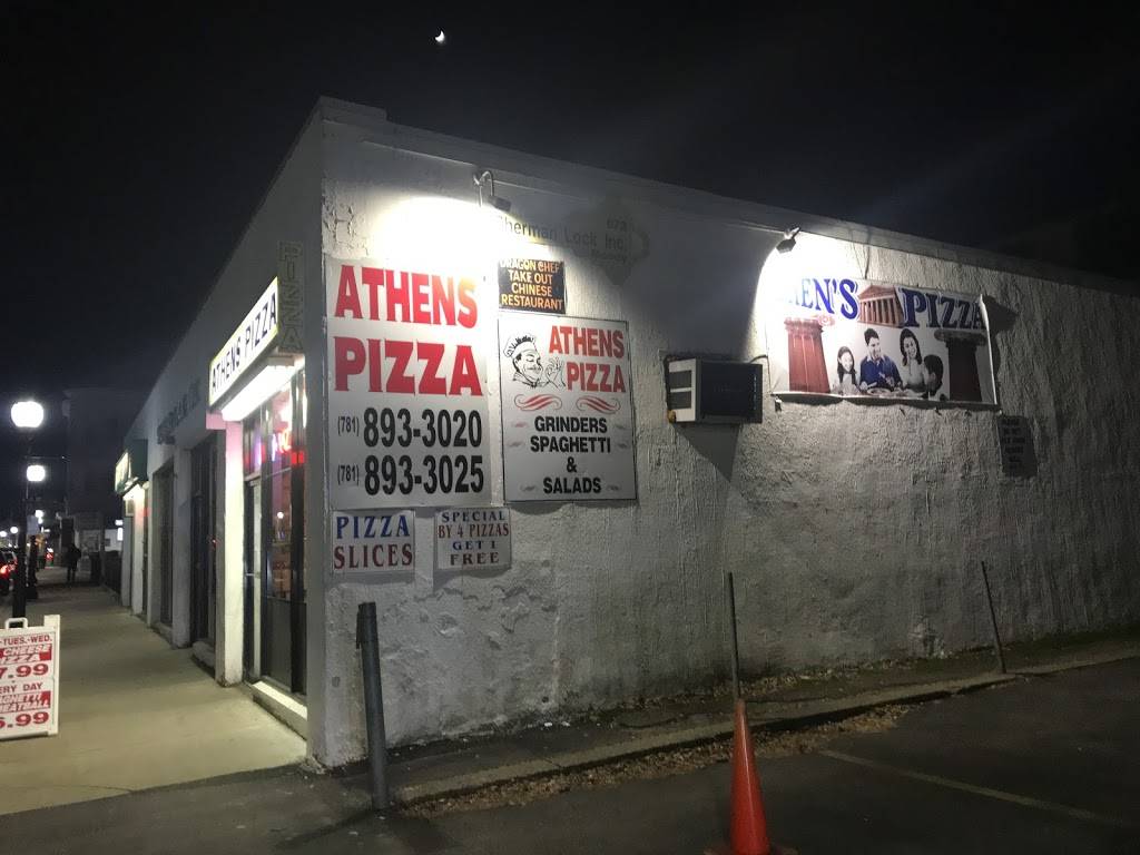 Athens Pizza | restaurant | 671 Moody St, Waltham, MA 02453, USA | 7818933020 OR +1 781-893-3020