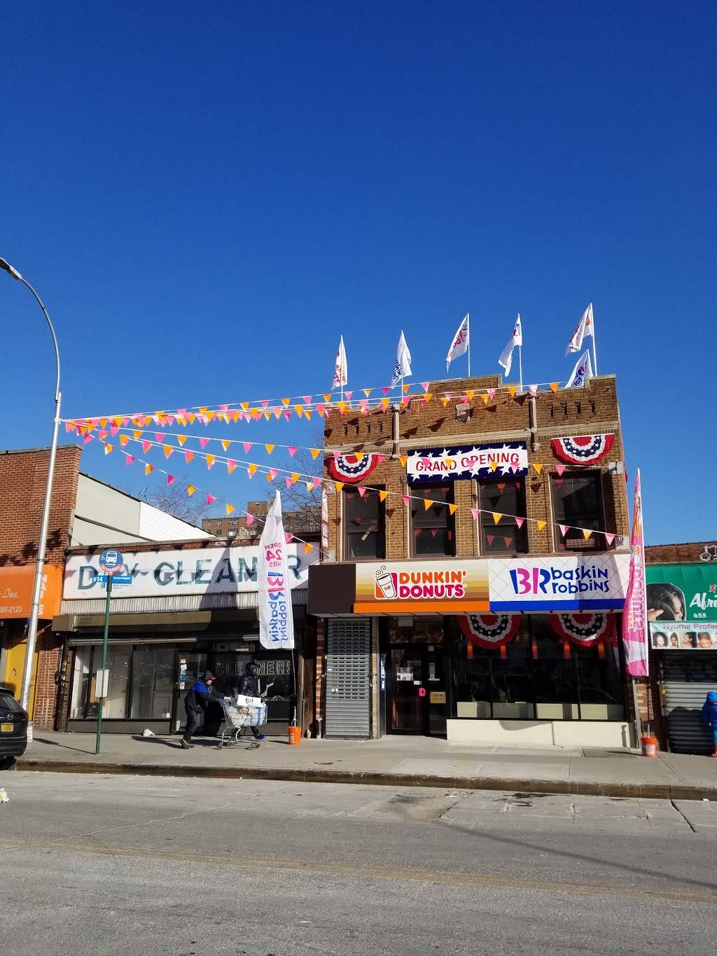 Dunkin Donuts | restaurant | 7617, 453 Mother Gaston Blvd, Brooklyn, NY 11212, USA | 7184980178 OR +1 718-498-0178