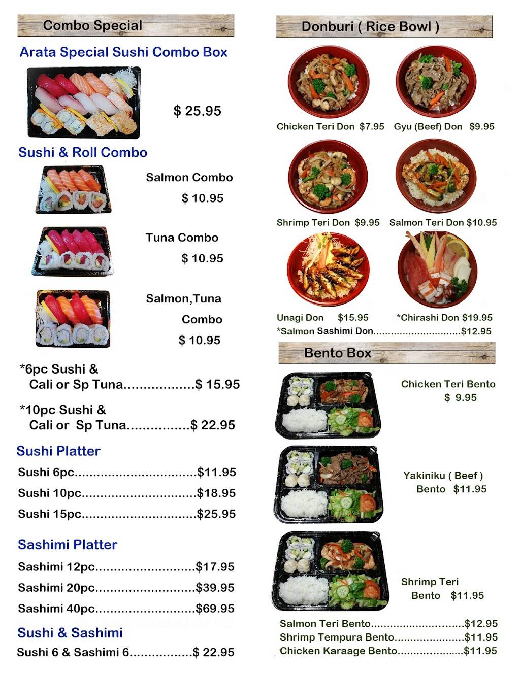 arata sushi & bowl | restaurant | 3250 N Tenaya Way ste 99, Las Vegas, NV 89129, USA | 7028780100 OR +1 702-878-0100