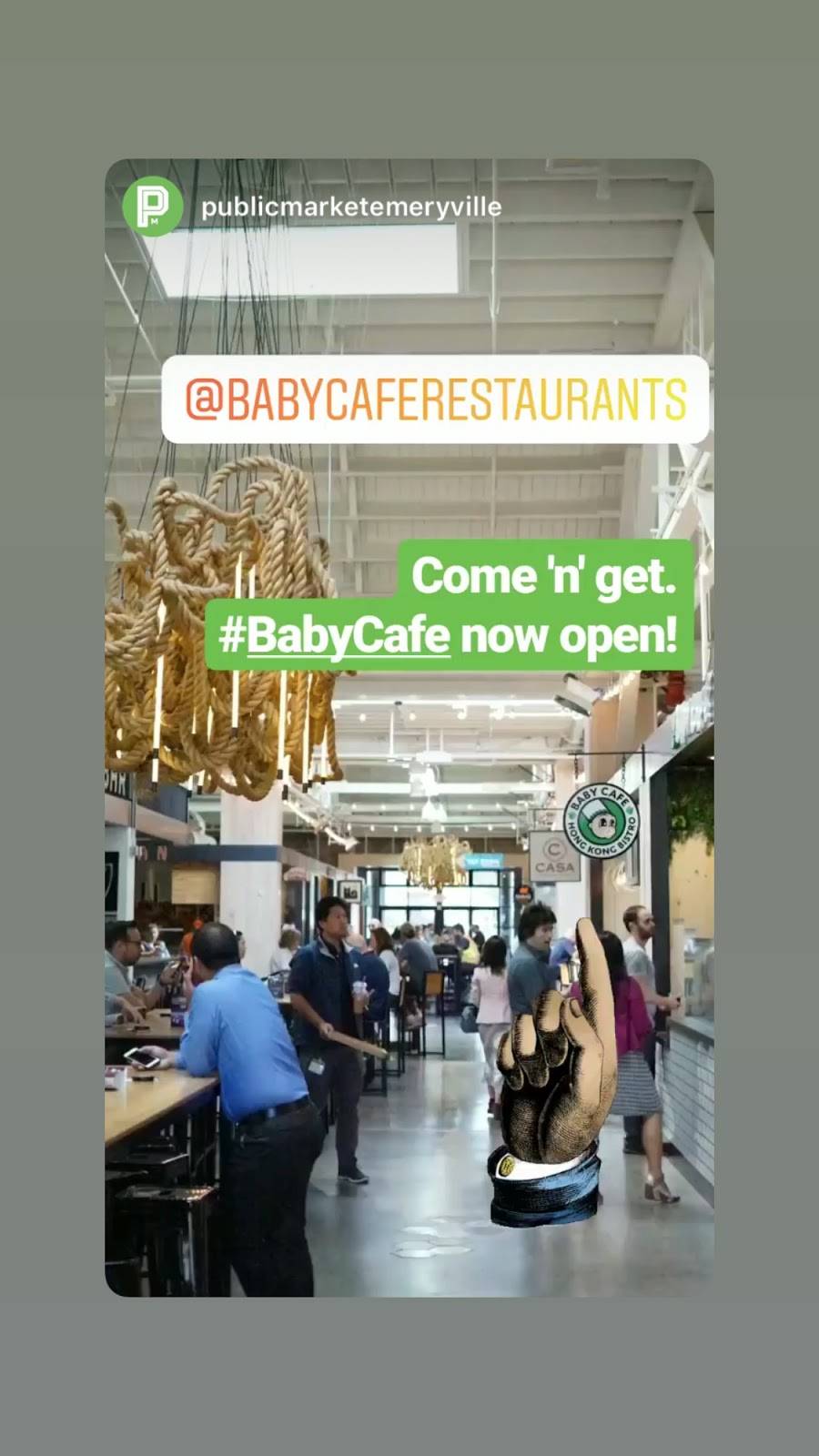 Baby Cafe Emeryville | restaurant | 5959 Shellmound St, Kiosk #6, Emeryville, CA 94608, USA | 5109073994 OR +1 510-907-3994
