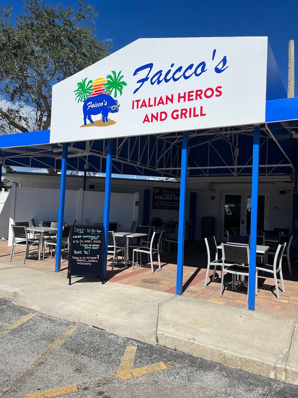 Faiccos Italian Heros and Grill | restaurant | 3590 Webber St, Sarasota, FL 34239, USA | 9419601395 OR +1 941-960-1395