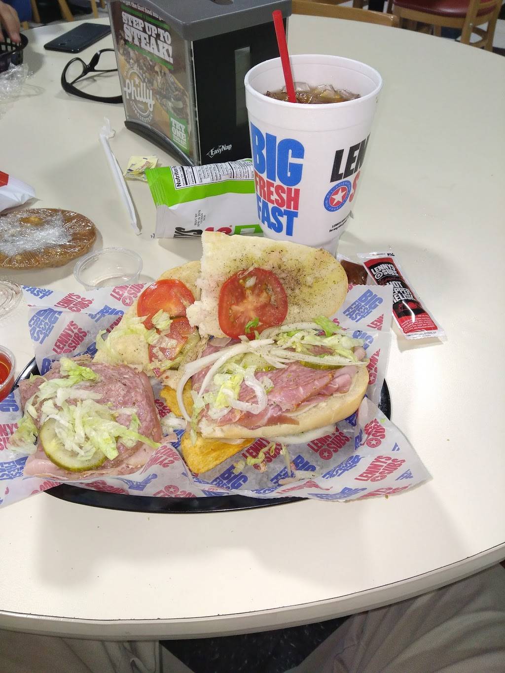 Lennys Grill & Subs | meal takeaway | 5643 E Shelby Dr, Memphis, TN 38141, USA | 9013678870 OR +1 901-367-8870