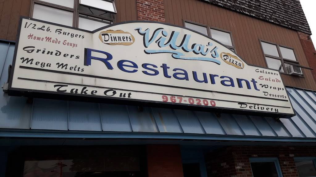 Villas Pizzeria | restaurant | 123 Main St, Ware, MA 01082, USA | 4139670200 OR +1 413-967-0200