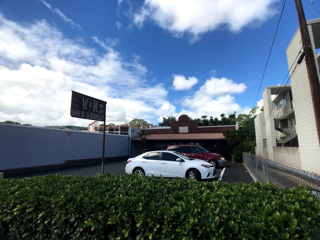W & M Bar B-Q Burger | restaurant | 3104 Waialae Ave, Honolulu, HI 96816, USA | 8087343350 OR +1 808-734-3350