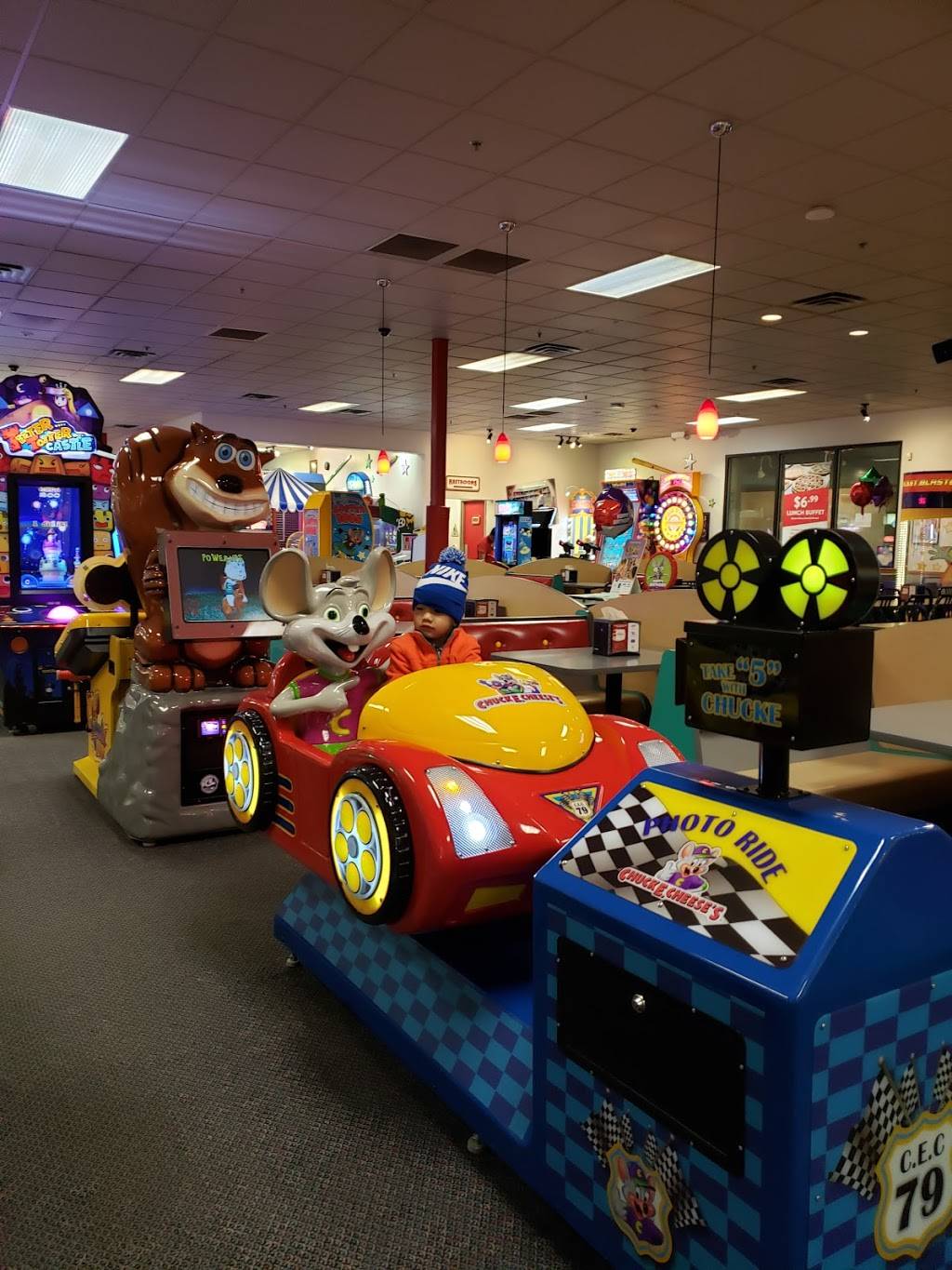 Chuck E. Cheese | restaurant | 2625 Scottsville Rd, Bowling Green, KY 42104, USA | 2708423861 OR +1 270-842-3861