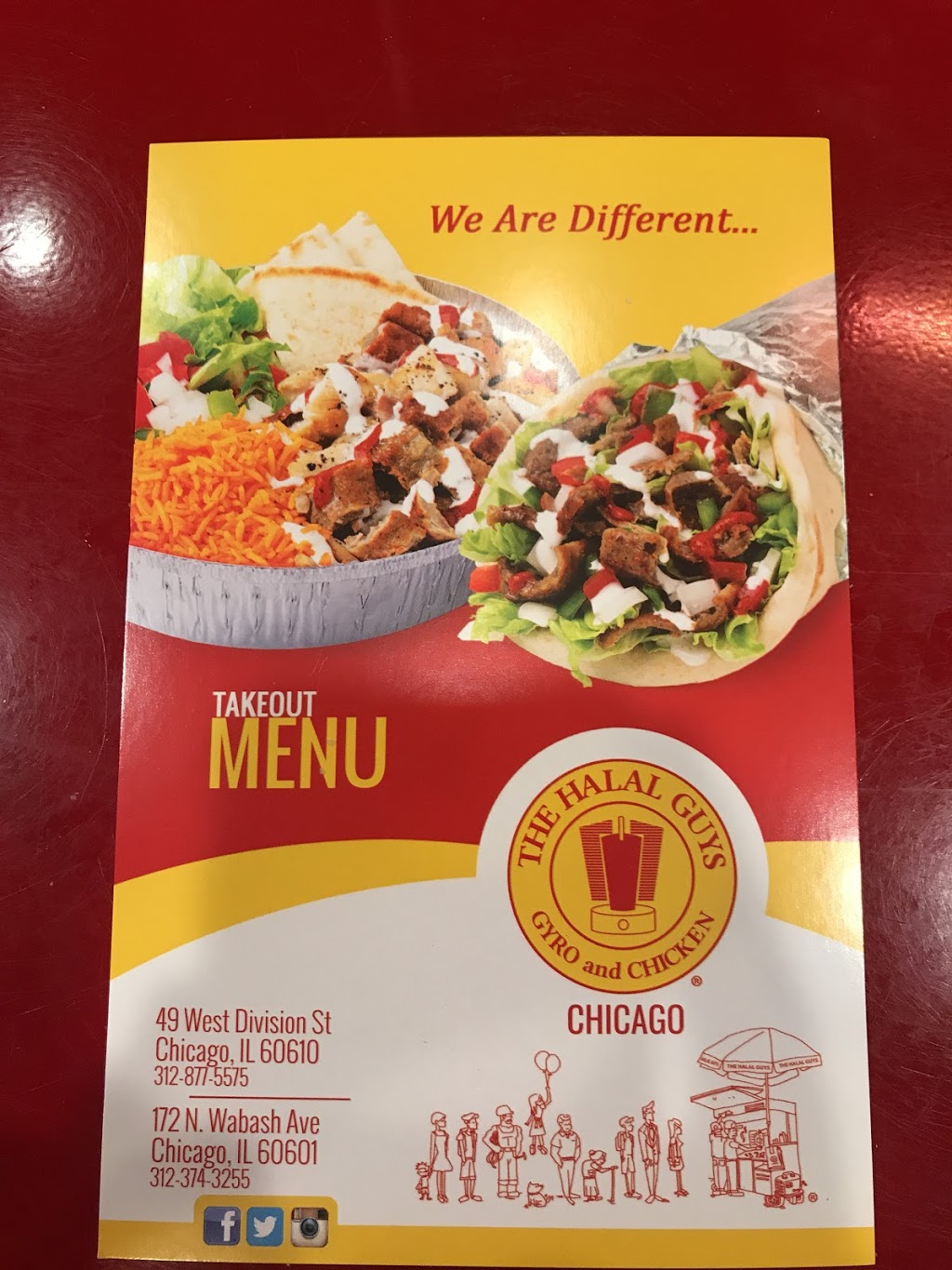 The Halal Guys | restaurant | 49 W Division St, Chicago, IL 60610, USA | 3124652186 OR +1 312-465-2186