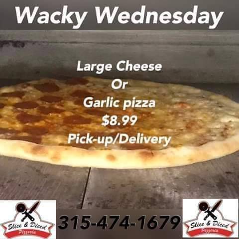 Slice & Diced Pizzeria | restaurant | 812 Oak St, Syracuse, NY 13208, USA | 3154741679 OR +1 315-474-1679