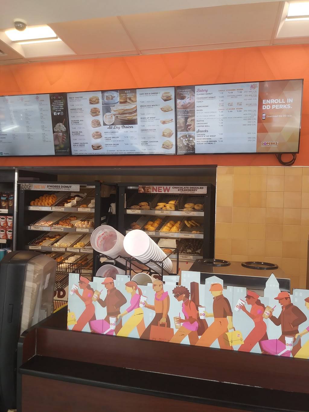 Dunkin | bakery | 66 Montello St, Brockton, MA 02301, USA | 5085839754 OR +1 508-583-9754
