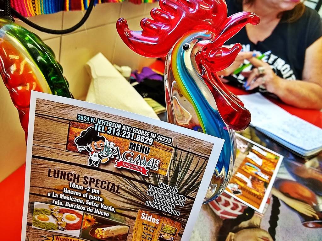 El Agave Taqueria | restaurant | 3824 W Jefferson Ave, Ecorse, MI 48229, USA | 3132318639 OR +1 313-231-8639