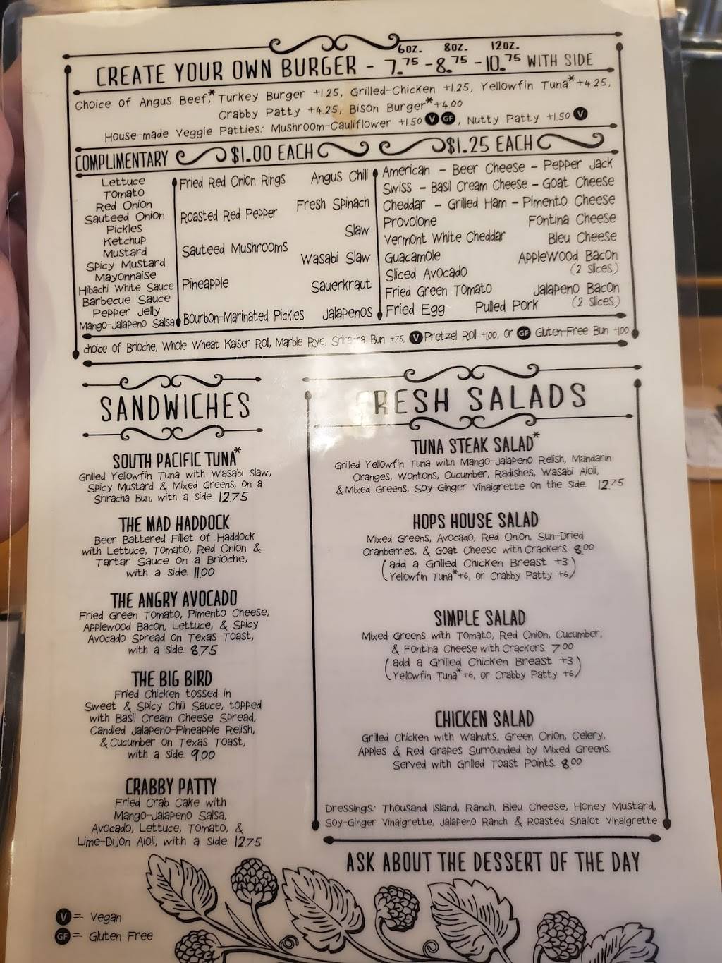 Hops Burger Bar | restaurant | 901 Reynolda Rd, Winston-Salem, NC 27104, USA | 3368425771 OR +1 336-842-5771